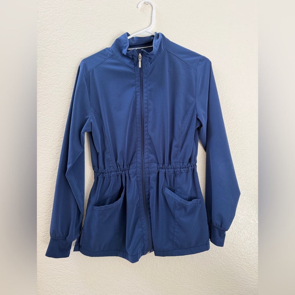 Women's navy Blue beyond scrubs Jacket